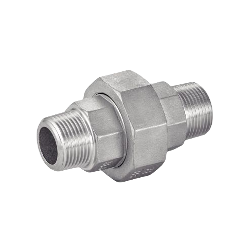 Male / Male Casted Unions With Conical Seat