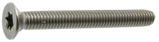 Six Lobes Countersunk Head Screw