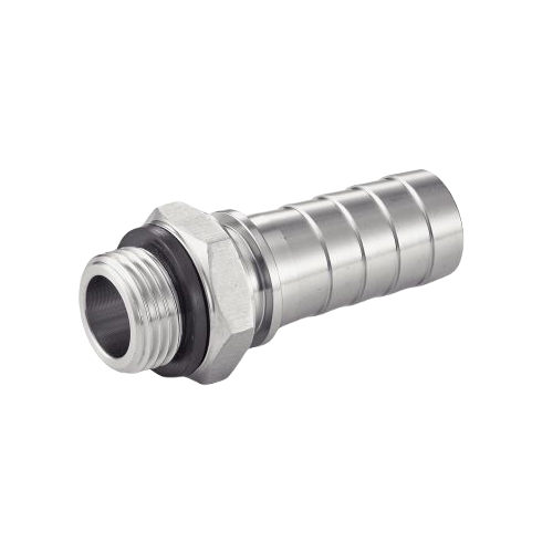 Male Hose Tail With Collar Unions For Flexible Pipes
