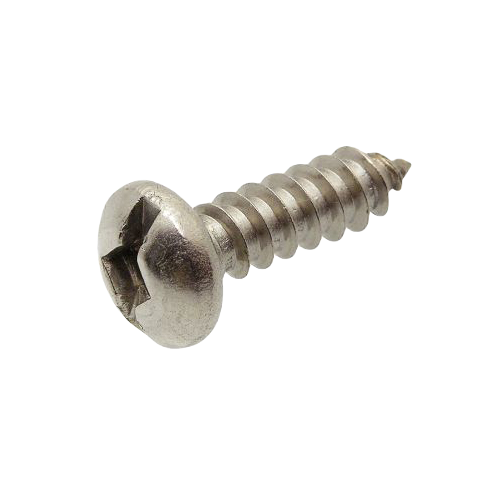 Square Slotted Pan Head Self Tapping Screw Stainless Steel