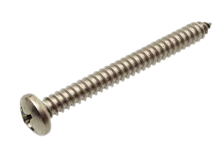 Phillips Cross Recessed Pan Head  Tapping Screw - Stainless Steel