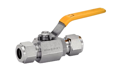 Ball Valve For Twin Ferrule Fitting Double Ring Unions