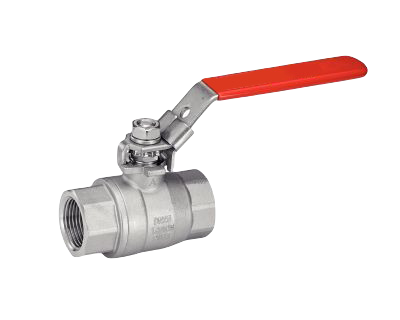 2 Pieces Ball Valve With Full Bore - Female / Female