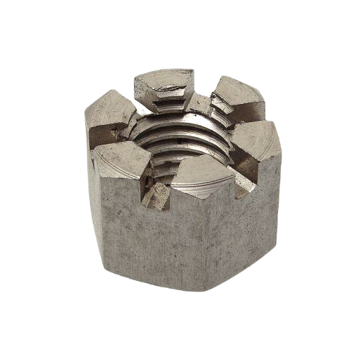 Slotted And Castellated Hexagon Nut