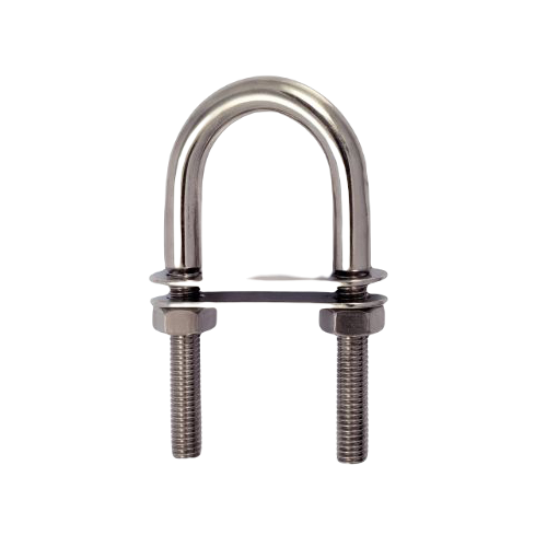 U-Bolt With Two Counter Plates Cables Chains Hardware