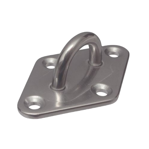 Diamond Pad Eye Stamped And Welded Cables Chains Hardware