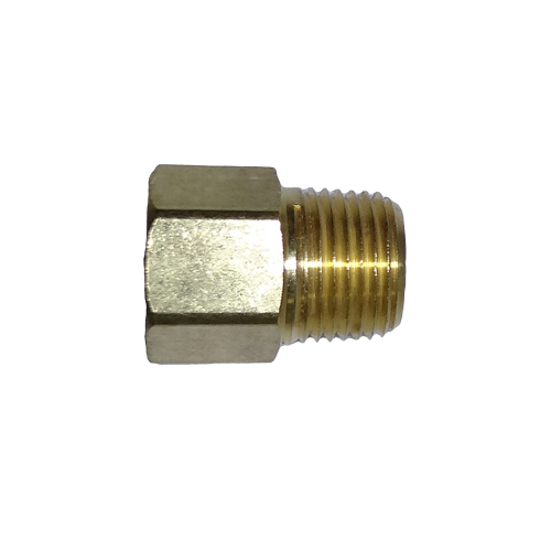 Conversion 1/4 Female Flare X 1/4 Male Compression Supplied With Copper Gasket