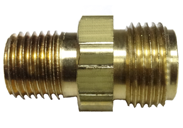 Straight Male Pipe With Ball Seat X Taper Male Pipe